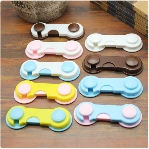 1 plastic safety lock unit for children baby protection lock safety for refrigerators