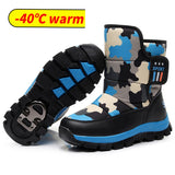 Children Boots Boys Snow Boots Girls Waterproof Children Shoes For Boys winter warm baby shoes Students Fashion Child Shoes Kids