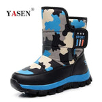 Children Boots Boys Snow Boots Girls Waterproof Children Shoes For Boys winter warm baby shoes Students Fashion Child Shoes Kids