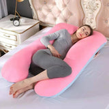 70*130CM Pregnancy Pillow Bedding Full Body Pillow Pregnant Comfortable U-Shape Cushion Sleeping Support Pillows