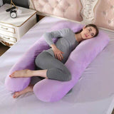 70*130CM Pregnancy Pillow Bedding Full Body Pillow Pregnant Comfortable U-Shape Cushion Sleeping Support Pillows