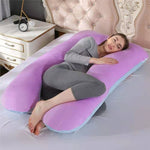 70*130CM Pregnancy Pillow Bedding Full Body Pillow Pregnant Comfortable U-Shape Cushion Sleeping Support Pillows