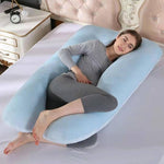 70*130CM Pregnancy Pillow Bedding Full Body Pillow Pregnant Comfortable U-Shape Cushion Sleeping Support Pillows