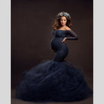 Yarn Pregnancy Dress Photography Lace Maternity Photography Props Long Fishtail Maternity Dresses For Photo Shoot Maxi Dresses