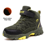 Winter Boots for Boys Kids Snow Shoes Teenagers Children Hiking Shoes Walking Climbing Sneakers CN size 31- 40