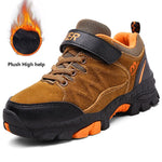 Winter Boots for Boys Kids Snow Shoes Teenagers Children Hiking Shoes Walking Climbing Sneakers CN size 31- 40