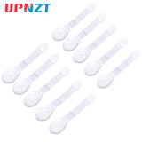 10pcs Baby Safety Protector Child Cabinet locking Plastic Lock Protection of Children Locking From Doors Drawers