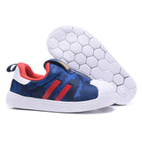 Original Brand Kids Casual Shoes superstar Toddler Trainer Slip-on Boys Girls Sneakers Breathable Children Summer Shoes