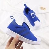 Original Brand Kids Casual Shoes superstar Toddler Trainer Slip-on Boys Girls Sneakers Breathable Children Summer Shoes