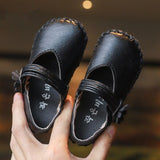 Xiaying Girl Single Shoes Spring and Autumn 2019 New Children Princess Shoes Small leather shoes soft sole soybean milk shoes