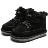 Bakkotie 2019 Kids Winter Baby Boys Fashion Short Boots Children Genuine Leather Warm Shoes Girls Brand Snow Boots Toddler