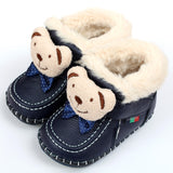 Animal Super Warm Winter Baby Boots Baby Boots Soft Leather Baby Shoes Moccasins Infant Kids Girls Boys First Walkers Shoes