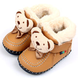 Animal Super Warm Winter Baby Boots Baby Boots Soft Leather Baby Shoes Moccasins Infant Kids Girls Boys First Walkers Shoes