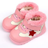 2015 Keep Warm Baby Girl Boy Snow Boots Soft Leather Baby Shoes Winter Baby Boots For Girl Infant Kids Baby First Walkers Shoes