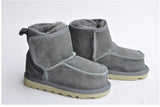 Baby Snow Boots for boys and girls  Kids Snow Boots Sheepskin  Real Fur Shoes Children Geanuine Leather Australia Shoes