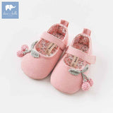 DB8456 Dave Bella baby girls soft first walkers baby cute shoes