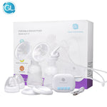 GL Electric Double Breast Pump Portable Automatically Breast Milk Suction Device