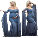 Maternity Photography Props Dresses For Pregnant Women Clothes Lace Maternity Dresses For Photo Shoot Pregnancy Dresses Clothing