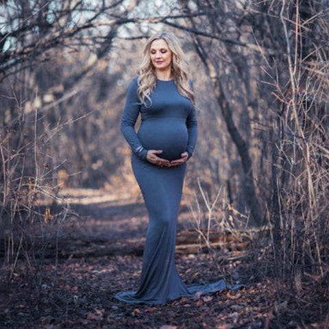 Maternity Dresses For Photo Shoot Maternity Photography Props Pregnancy Dress Photography Maxi Dresses Gown Pregnant Clothes New