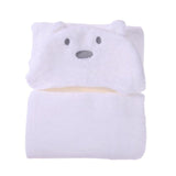 Hood Bath Towel for Kids Baby Bathrobe Cute Animal Towel Cartoon Baby Stuff Blanket Kids Hooded Bathrobe Toddler Baby Bath Towel