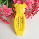 Cartoon Floating Lovely Bear Baby Water Thermometer, Kids Bath Thermometer Toy, Plastic Tub Water Sensor Thermometer