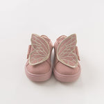 Dave Bella autumn winter baby girl butterfly embroidery leather shoes DB6703