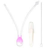 3pcs/set Newborn Baby Safety Nose Cleaner Kids Vacuum Suction Nasal Aspirator Set Infants Medicine Dropper Accessories Baby Care