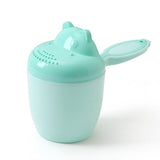 Cute Cartoon Baby Bath Caps Toddle Shampoo Cup Children Bathing Bailer Baby Shower Spoons Child Washing Hair Cup Kids Bath Tool